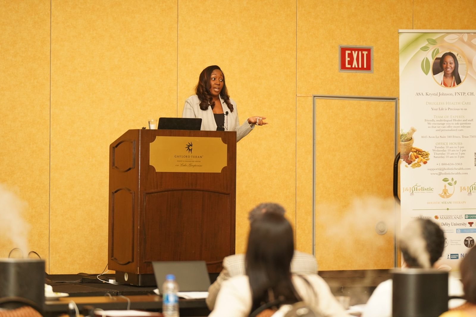 Krystal Johnson at the Gaylord Texan Conference