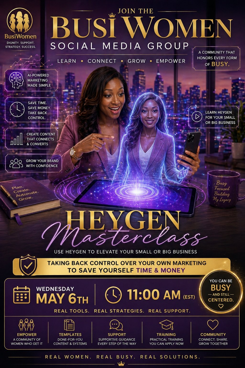 HeyGen Masterclass with Krystal Johnson — Tsalach Leadership